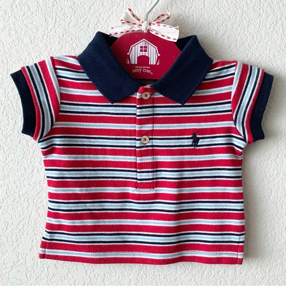 NWOT y2k Ralph Lauren 100% cotton polo shirt